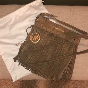 MK fringe crossbody bag
